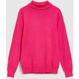 Marisse Fuchsia Turtleneck Sweater | shoptok.hr