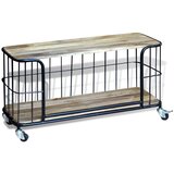 The Living Store TV omarica trden mangov les 100x40x45 cm - TV Omarica, (21376516) Cene