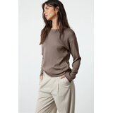 TRENDYOLMILLA ženski duks Twoaw25Kz00080, Siva | Eponuda.com