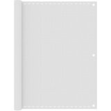 Balkonski zastor bijeli 120 x 300 cm HDPE - Bijela 120 x 300 cm Cijene