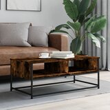 vidaXL Stolić za kavu boja hrasta 100 x 51 x 40 cm konstruirano drvo Cijene