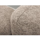 Makamii Svjetlo smeđa sklopiva/s prostorom za odlaganje kutna garnitura od šenila (s lijevim kutom/s ležaljkom) Mele – | shoptok.hr