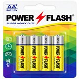 POWER FLASH Baterija Karbonska R6S AA 45min 4/1 Cijene