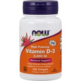Now Foods Vitamin D3 NOW 2000 IE (240 kapsul) Cene