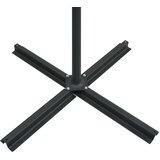  Vrtni senčnik z LED lučkami terakota 250x250 cm | Shoptok.si