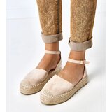 Gemre Beige espadrilles Tiba | Shoptok.si