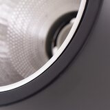 SPOT svetiljka JUPITER 1xE27/20W/230V prečnik 16,5 cm crna | Eponuda.com