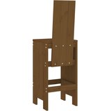  Barski stolci 2 kom boja meda 40 x 42 x 120 cm masivna borovina | shoptok.hr