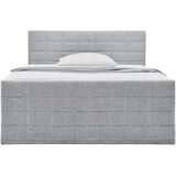 Mömax Postelja Boxspring Damon, Srebrna, 160x200 | Shoptok.si