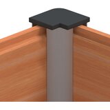  Vrtna visoka greda Rjava 100 x 100 x 54 cm, (5000287850) | Shoptok.si