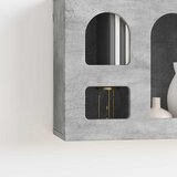 Viseći ormarić Betonski sivi 60 x 20 x 40 cm Konstruirano drvo | shoptok.hr