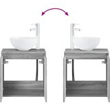  Umivaonik s policom Siva Sonoma 49,5 x 35 x 63 cm | Eponuda.ba