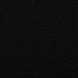 vidaXL Otomanski krevet s madracem crni 180x200cm od tkanine | shoptok.hr