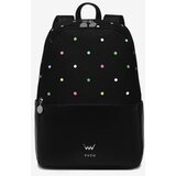 Vuch Ženski ruksak Zane Dotty Black, 37 x 30 cm Slike