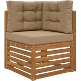  Zunanja blazina za kavč 3 pcs Taupe Poliester, (5000202441) | Shoptok.si
