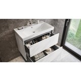 Germania Bijeli zidni ormarić za ispod umivaonika u mat dekoru 81x65 cm Bodera – | shoptok.hr