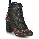 Irregular Choice Gležnjarji GARDEN WALK Črna | Shoptok.si