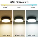  Brilagi - LED prigušiva svetiljka POOL LED/18W/230V 3000-6000K 20 cm crna + daljinski upravljač | Eponuda.com