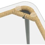  Stol za vrt Prirodna 80 x 40 x 45 cm poliratan | shoptok.hr