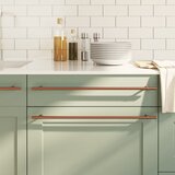 vidaXL Ručke za ormarić 5 kom brončane 480 mm od nehrđajućeg čelika | shoptok.hr