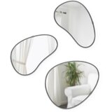 Umbra SET OGLEDAL, 31.3/26.2/1.9 cm umetna masa, steklo, leseni material Cene