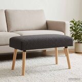  Klupa Jednobojno Tamnosiva 80 x 40 x 46 cm Bouclé | Eponuda.ba