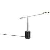 Trio Select Črna/v srebrni barvi LED namizna svetilka (višina 65 cm) Fiore – | Shoptok.si
