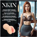 XKIN Amber Blowfiled - realistična umetna vagina masturbator (naravna barva) | Shoptok.si