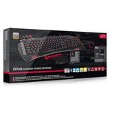  Tastatura SPEEDLINK VIRTUIS Advanced Gaming USB, black, US-lay, backlight, program., SL-6481-BK-US | Eponuda.ba
