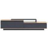 Hanah home TV polica Pure Sonomo Anthracite