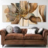 Wallity 5MDF4600_60100 (100 x 60) multicolor decorative mdf painting (5 pieces) | ePonuda.com