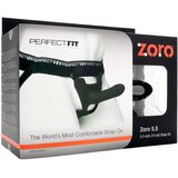 Perfect Fit ZORO 5.5 - dildo na kopču (14cm) - crni | shoptok.hr