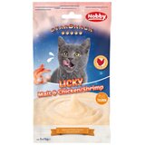 Nobby StarSnack Cat Licky krema, rakci in slad - 5 x 15 g | Shoptok.si