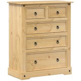  Ladičar Corona 92 x 48 x 114 cm od masivne borovine | shoptok.hr