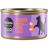 Cosma DUO Layer 24 x 70 g - Pileći mousse s komadićima tune | shoptok.hr