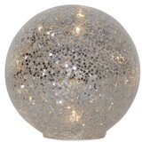 Eglo 411347 - LED Božićna dekoracija STAR FALL 15xLED/2xAA prečnik 15 cm srebrna Slike