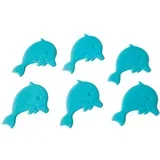 Otroška protizdrsna podloga za kad 12x8 cm Dauphins –