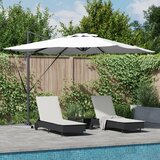 vidaXL Suncobran Roma s LED svjetlima Pijesak 286x285x270 cm Aluminij Cijene