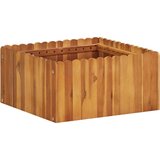 vidaXL Vrtna posuda za sadnju od masivnog bagremovog drva 50x50x25 cm Cijene