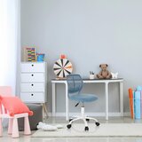 MID.YOU Otroški Vrtljivi Stol Kid Qw, Modra | Shoptok.si