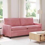 SOFA Ružičasta 196 x 81 x 87,5 cm Baršun | shoptok.hr