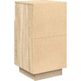 vidaXL Nočne omarice z 2 predaloma 2 kosa sonoma hrast 36x36x68 cm | Shoptok.si