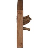  Vješalica Smeđa 50 x 11 x 25 cm Čvrsto mahagonijsko drvo | shoptok.hr