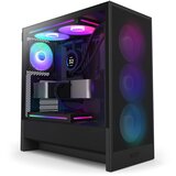 InterTech NZXT H5 Flow Black RGB mini-ITX, Micro-ATX, ATX, Mid-tower, 4x F120Q Fans | Eponuda.ba