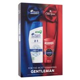 Head & Shoulders Gentleman set: šampon Classic Clean 2in1 330 ml + trdi deodorant Old Spice Captain 50 ml za moške | Shoptok.si