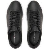 Tommy Hilfiger Niske tenisice 'COURT ESS' tamo siva / crna Cijene