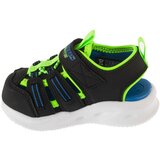 Skechers Športni sandali S-Lights: Sola Glow Sandal - Hyper-Coast Črna | Shoptok.si