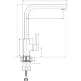 Sink Solution enoročna kuhinjska armatura NAJA - RSF (7060051) | Shoptok.si