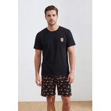 Trendyol muški set pidžama Tmnss26Pt00029, crna-crna | Eponuda.com
