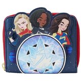 Loungefly Marvel The Marvels Group Zip Around Wallet ( 060448 )